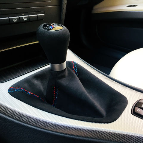 e90 2-piece manual shift boot