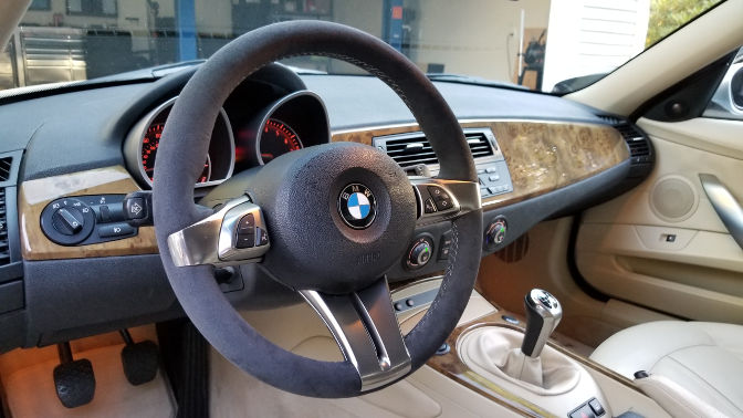 z4 e85 sport steering wheel